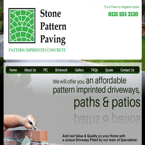 Stone Pattern Paving
